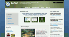 Desktop Screenshot of calfish.org